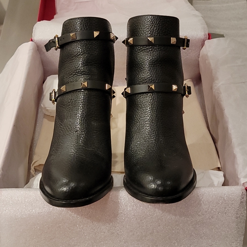 Valentino Garavani Rockstud Harness Boots - 39.5 - Picture 6 of 11